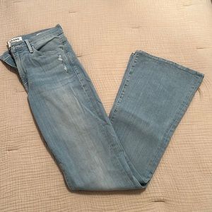 Frame Le High denim flare jeans. Size 28